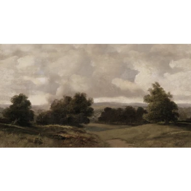 Oilpainting Landscape maisematapetti Borastapeterilta 9483w koko kuvio image