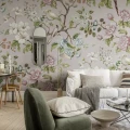 Kukkatapetti olohuoneeseen Grandiflora Rebel Wallsilta R19335