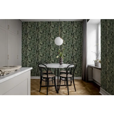 Vihrea leikkimielinen tapetti No Time to Waste Rebel Wallsilta R19271 image