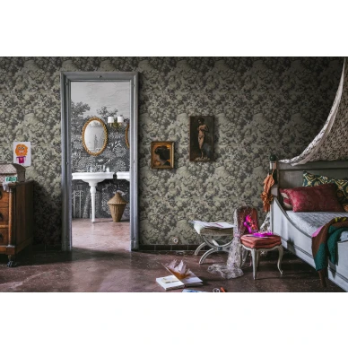 Lehvistotapetti Blooming Park Rebel Wallsilta R19254 image