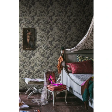 Makuuhuoneen tapetti Blooming Park Rebel Wallsilta R19254 image