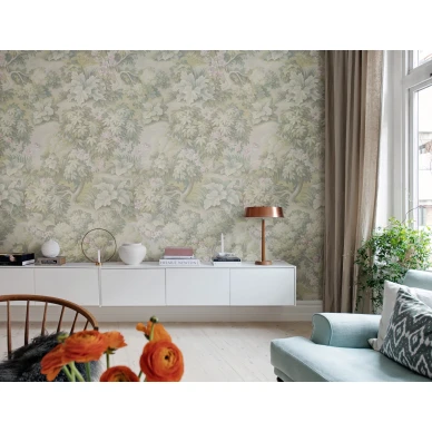 Suurikuvioinen lehtitapetti The Path Rebel Wallsilta R19245 image