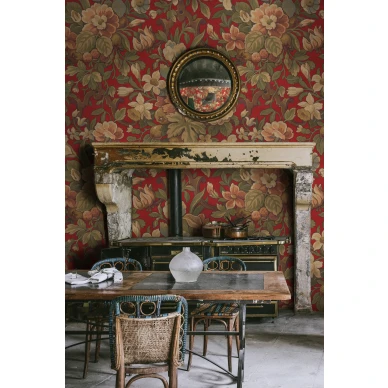 Keittion tapetti Vintage Flora Rebel Wallsilta R19242 image