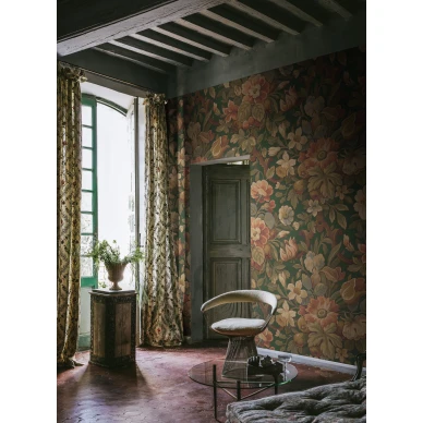 Suurikuvioinen kukkatapetti Vintage Flora Rebel Wallsilta R19238 image