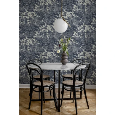 Satumainen lohikaarmetapetti Fairy Tale Castle Rebel Wallsilta R19227 image