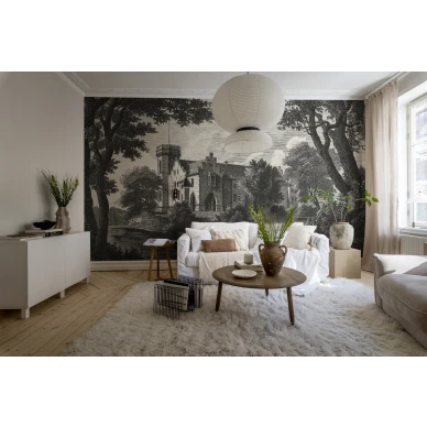 Olohuoneen kuvatapetti Swan Pond Rebel Wallsilta R19224 image