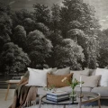 Olohuoneen metsatapetti Rebel Wallsilta Spring Season R19218