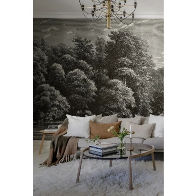 Olohuoneen metsatapetti Rebel Wallsilta Spring Season R19218 image