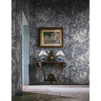 Suurikuvioinen kukkatapetti Dazzling Foliage Rebel Wallsilta R19210 image