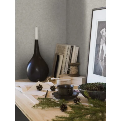 Tyohuoneen harmaa tapetti Borastapeterilta Northern Stone 4708 image