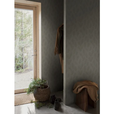 Eteisen vihrea tapetti Borastapeterilta Pine Tree 4704 image