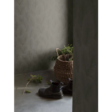 Vihrea mantytapetti eteiseen Borastapeterilta Pine Tree 4704 image