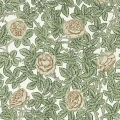 Rambling Rose vihrea ruusutapetti Morrisilta 217208