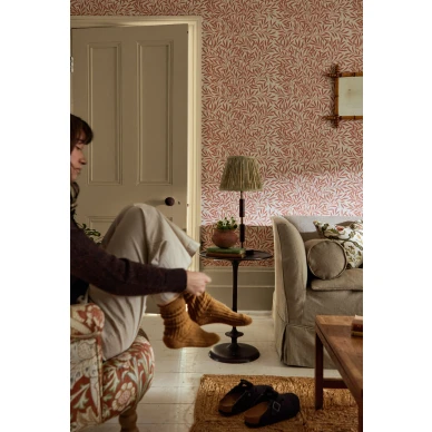 Morristapetti Emerys Willow lehtikuviolla 217186 image