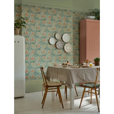 Keittion kukkatapetti William Morrisilta Bower 217204 image
