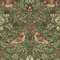 Bird tummanvihrea lintutapetti Morris Colta 217194