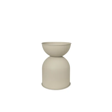 Beige kukkaruukku Ferm Livingilta Hourglass Pot 1104266679 image