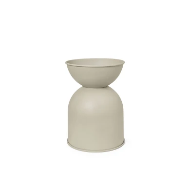 Ferm Livingin suosittu kukkaruukku Hourglass Pot beigena 1104266678 image