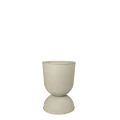 Hourglass Pot Small beige kukkaruukku 1104266680 Ferm Livingilta