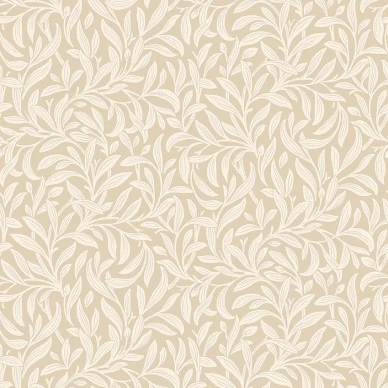Vintergrona beige lehtitapetti Borastapeterilta 4832 image