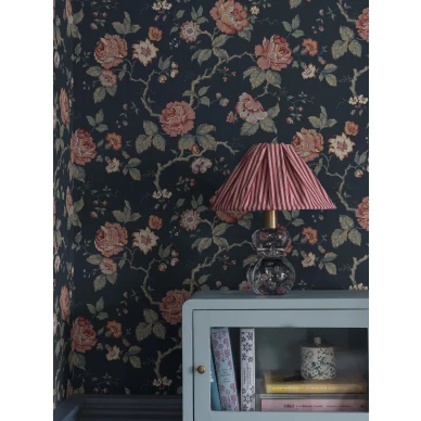 Kukkatapetti makuuhuoneeseen Borasilta Rosentrad 4825 image