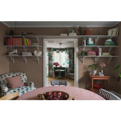 Keittion ruudullinen tapetti Love Borasilta 4819 image