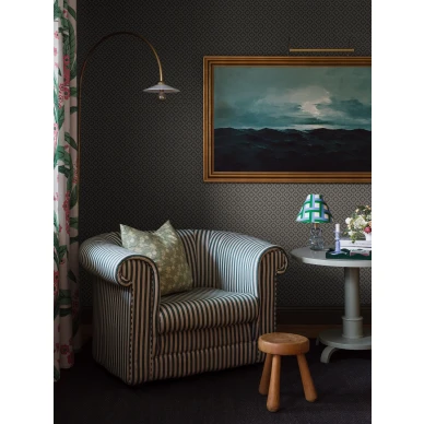 Olohuoneen ruututapetti Love Borastapeterilta 4821 image