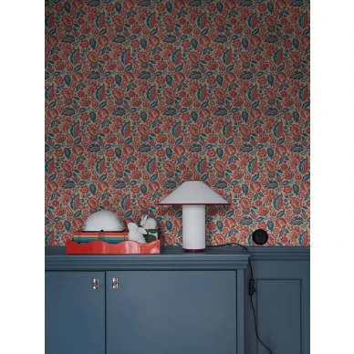 Punainen tapetti Borastapeterilta Elise 4816 image