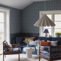 Sininen olohuoneen tapetti Elise Borastapeterilta 4817