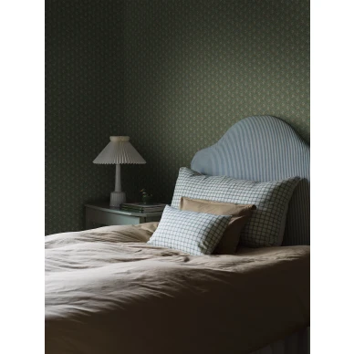 Makuuhuoneen vihrea tapetti Borastapeterilta Bella 4814 image