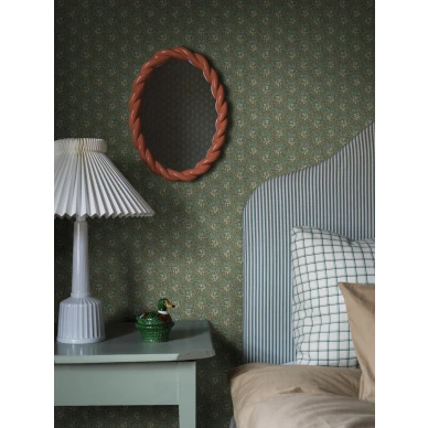 Vihrea tapetti kukkakuviolla Bella 4814 Borasilta image