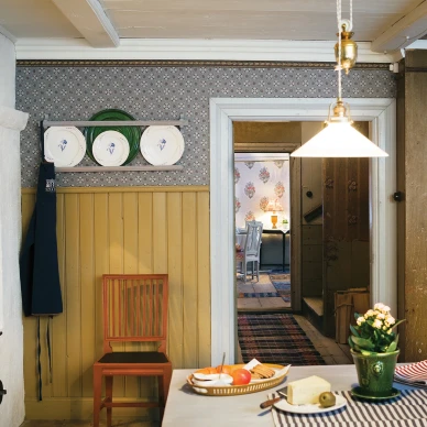 Vanhan ajan keittiotapetti Gardskontoret Gysingelta image