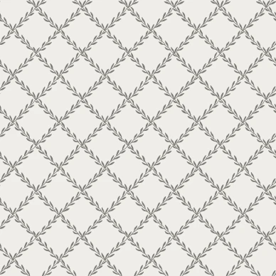 Trellis tummaharmaa vinoruudullinen tapetti Sandbergilta S10306 image