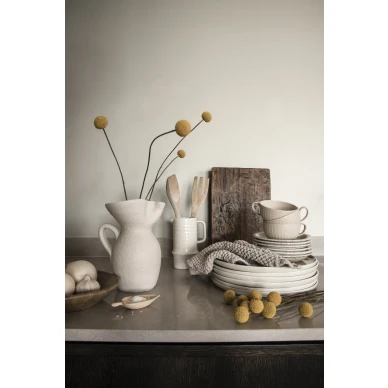 Valkoinen keittiotapetti Sten Sandbergilta S10312 image