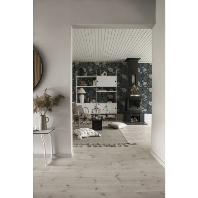 Vaaleanpunainen yksivarinen tapetti Linne Sandbergilta S10283 image