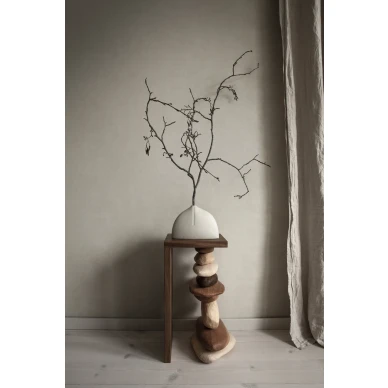 Beige yksivarinen kalkkitapetti Kalk Sandbergilta S10292 image