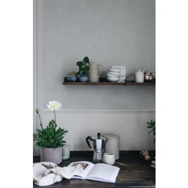 Keittion sininen tapetti Kalk Sandbergilta S10295 image