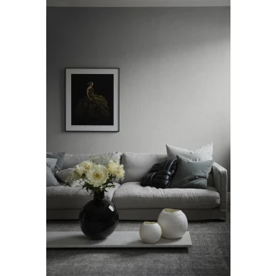 Olohuoneen harmaa tapetti Kalk Sandbergilta S10293 image