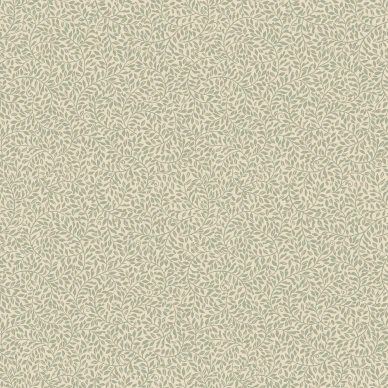 Bladverk pienikuvioinen vihrea lehtitapetti Sandbergilta S10310 image