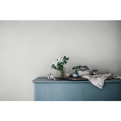 Keittion sininen lehtitapetti Bladverk Sandbergilta S10311 image