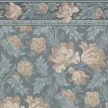 Esther sininen kukkatapetti boordilla Sandbergilta S10278