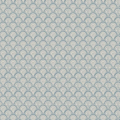 Beata sininen kaarretapetti Sandbergilta S10235 image