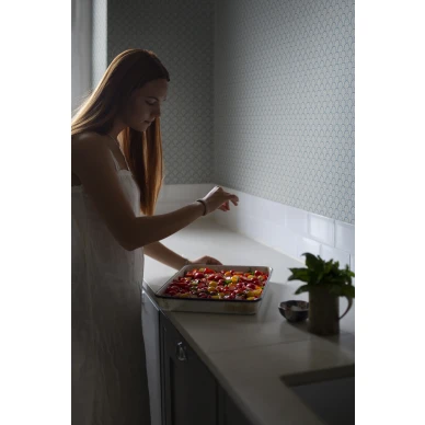 Sininen keittiotapetti Beata Sandbergilta S10235 image