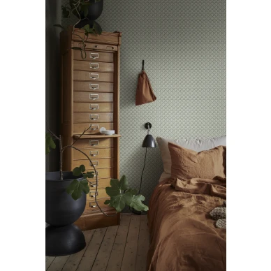 Vihrea makuuhuoneen tapetti Beata Sandbergilta S10236 image