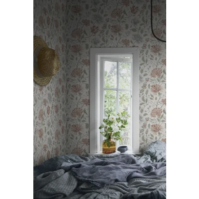 Romanttinen kukkatapetti Sandbergilta Annabelle S10261 image