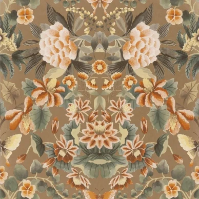 Ikebana Damask kullanvarinen kukkatapetti Designers Guildilta PDG1156 06 image