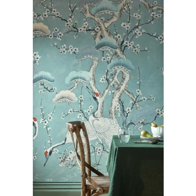 Keittion lintutapetti Kyoto Blossom 1838 Wallcoveringsilta 2311 174 03 image