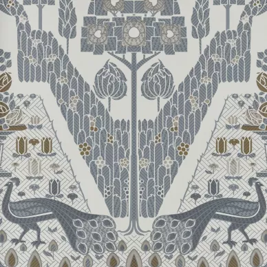 Peacock Topiary harmaa maisematapetti 1838 Wallcoveringsilta 2311 172 01 image
