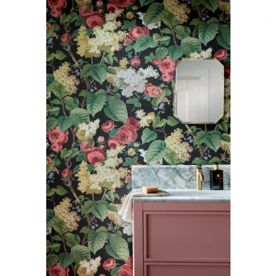 Kylpyhuoneen kukkatapetti Floribunda 1838 Wallcoveringsilta 2311 168 04 image