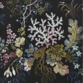 Kilburns Coral musta kukkatapetti 1838 Wallcoveringsilta 2311 166 04